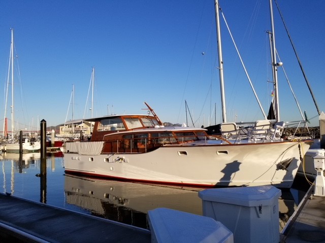 FIREBIRD, a 43' Stephens Bros. power cruiser. FIREBIRD, a 43' Stephens Bros. power cruiser. Photo: CYA.