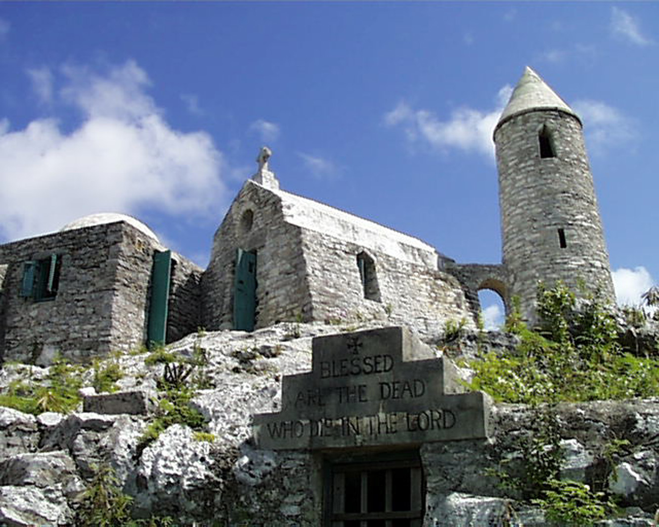 Father Jerome’s HERMITAGE and tomb.