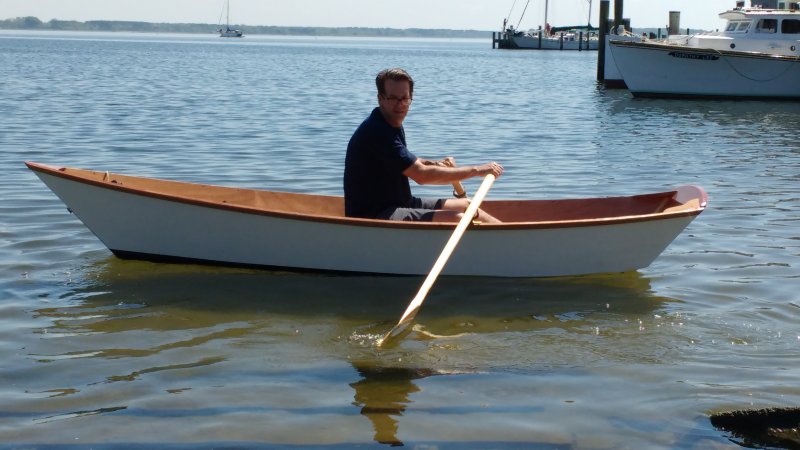 diy plans for winchelsea 8 row/motor/sail dinghy - printed