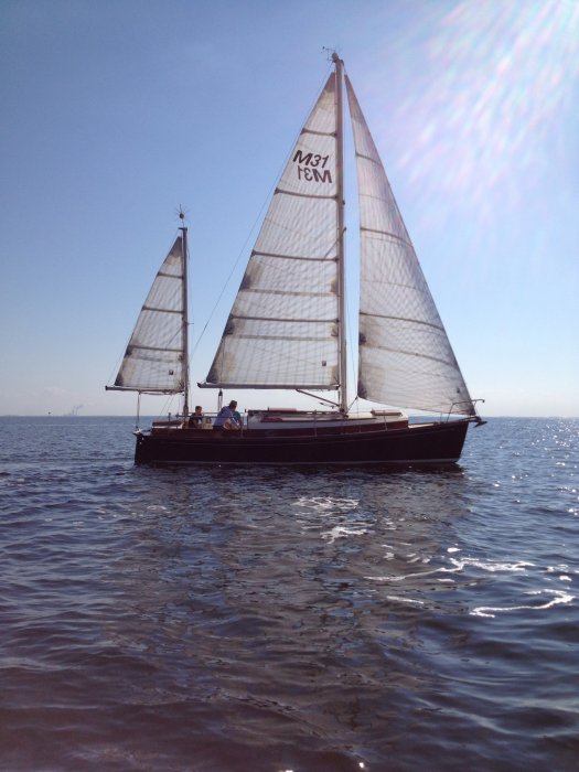 1990 Norwalk Islands Sharpie, Hull # 1 MUDLARK