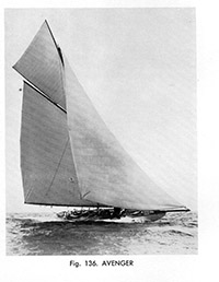 Herreshoff 74'cutter, AVENGER