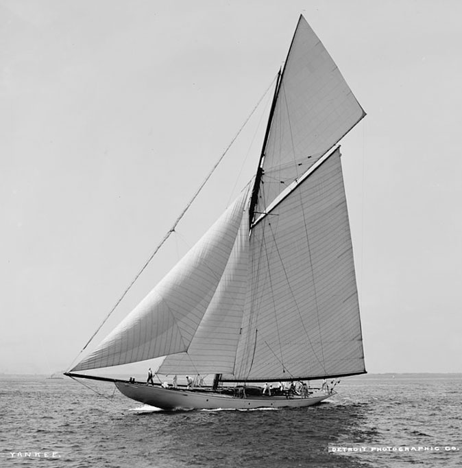 Photo of the NY70 YANKEE sailing