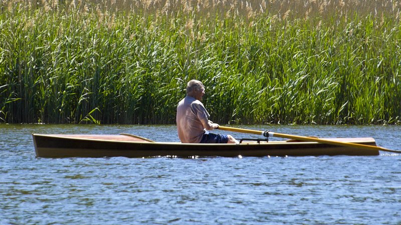 Noank Pulling Boat, Strip Built, Sliding Seat, Coastal, Rowing Boat