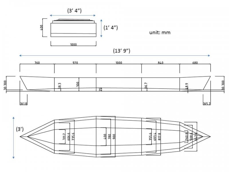 Sectional Canoe WoodenBoat Magazine