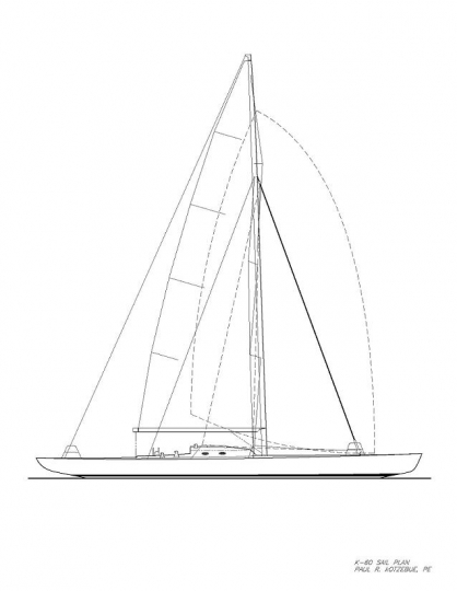 K-60 Sail Plan K-60 Sail Plan