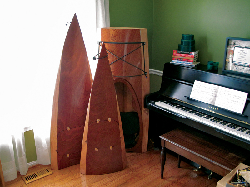 Is it art? Is it furniture? Is it your kayak? Shearwater Sectional in 3 pieces