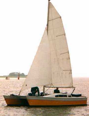 Janus sailing catamaran WoodenBoat Magazine