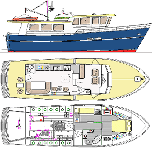 Wooden boat trawler plans Sailb