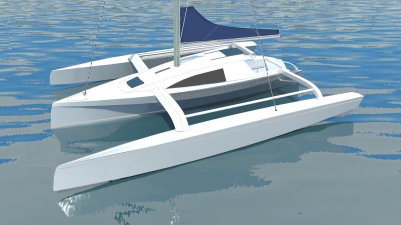 wooden trimaran boat plans