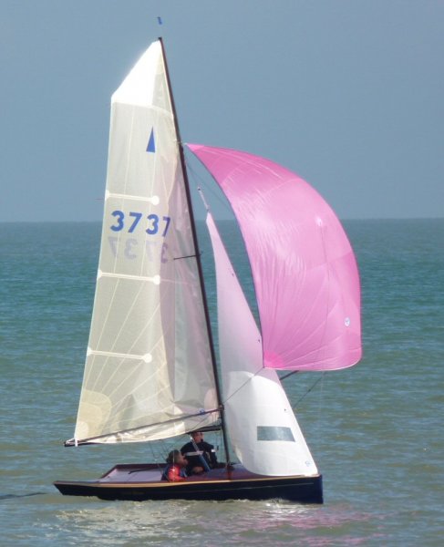 Merlin Rocket Dinghy 'Hazardous' WoodenBoat Magazine