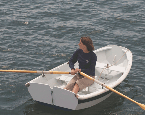 7' 7" Nutshell Rowing Kit WoodenBoat Magazine