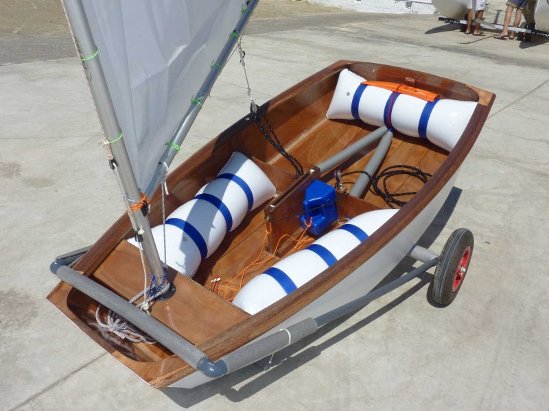 Optimist Dinghy Template Plans WoodenBoat Magazine