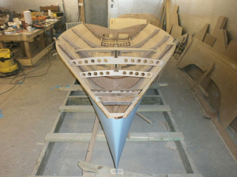 Merlin Rocket Dinghy 'Hazardous' WoodenBoat Magazine