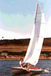 Pixie sailing catamaran