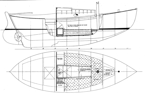 Alden 21' Double-Ender WoodenBoat Magazine