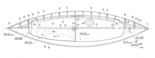 28' sharpie egret woodenboat magazine