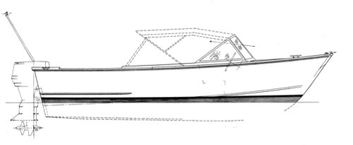18' Plywood Runabout, DOWNEASTER 18' Plywood Runabout, DOWNEASTER profile