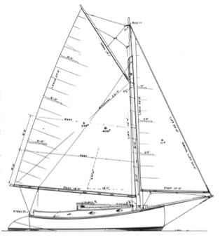 20' Catboat, MADAM TIRZA WoodenBoat Magazine