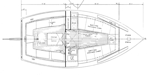 20' Catboat, MADAM TIRZA | WoodenBoat Magazine