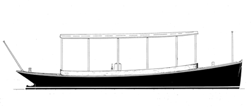 Fantail Launch, by Bolger | WoodenBoat Magazine