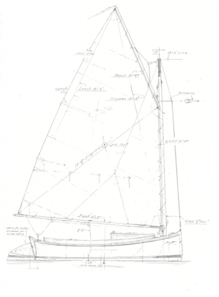 Catboat Tom Cat WoodenBoat Magazine