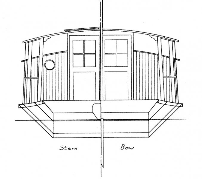 Sampan 36 Houseboat | WoodenBoat Magazine