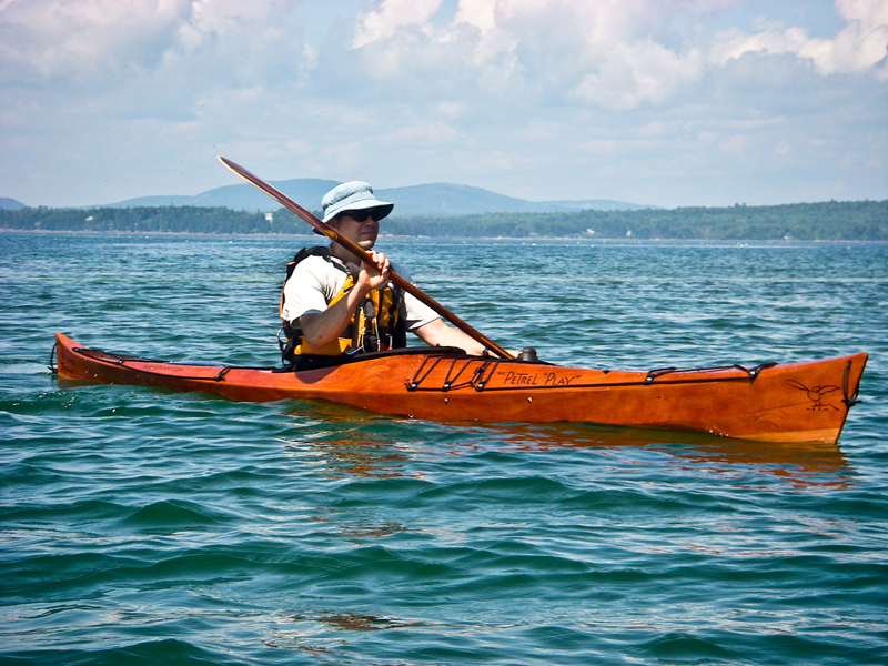The Petrel Play kayak kit from Chesapeake Light Craft. 