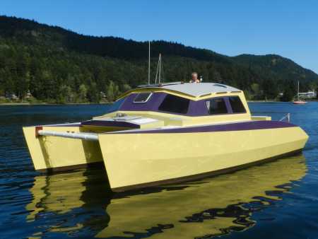 power catamaran plans