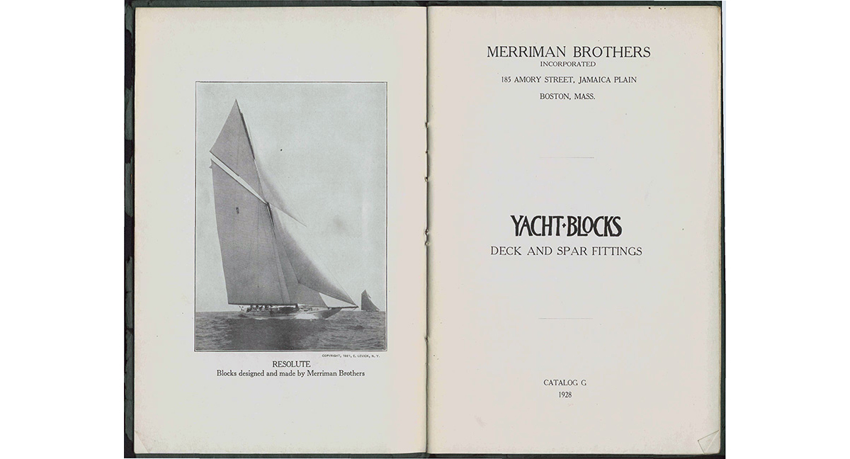 Merriman Brothers catalog