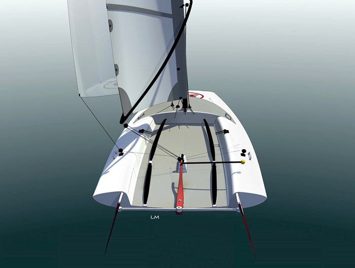 scow sailboat