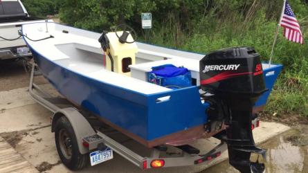 The Workstar 17 built by Heritage Coast Sailing and Rowing, Michigan, USA