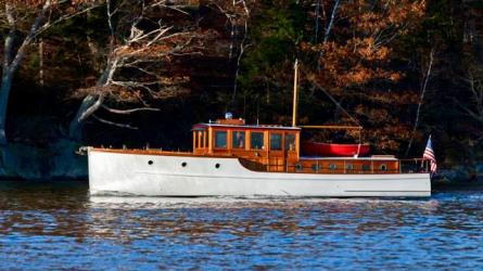 KATIE MACK 1932 Bridgedeck cruiser. Photo by Alison Langley.
