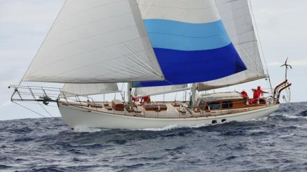 METANI, a modified John Alden Malabar X schooner.