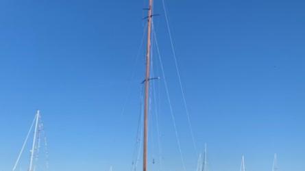 1936 Tumlaren, in water