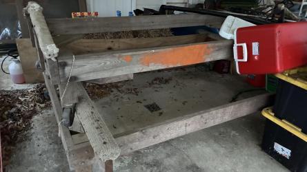 Boat Dollie, Used to refinish boats