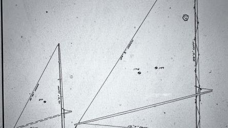 Chebacco 20, Cat Yawl, drawing plans