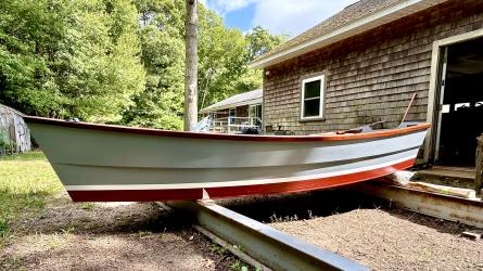 12' Correia Skiff, port side view