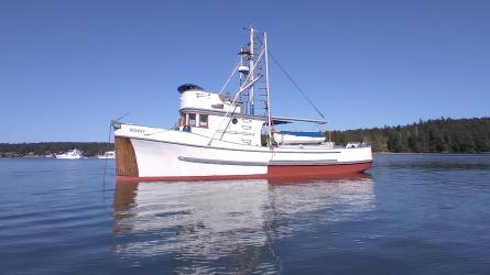 Classic  44' Tacoma Boatworks Trawler 1948