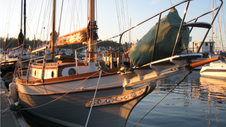 Selling the Dream, docked starboard side view