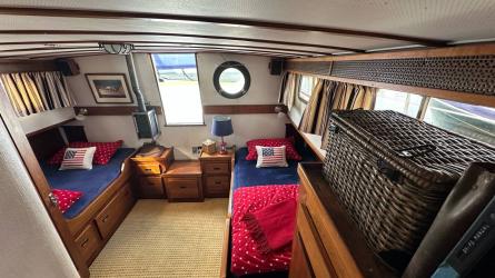 1969/1975 Monk Sr. Trawler, inside view