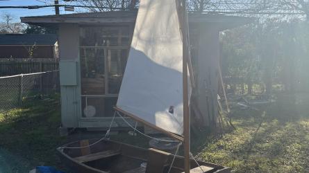 Pram for free, on the hard sail up