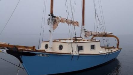 Pshrimp at her mooring