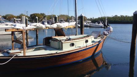 Sharpie Sailboat.