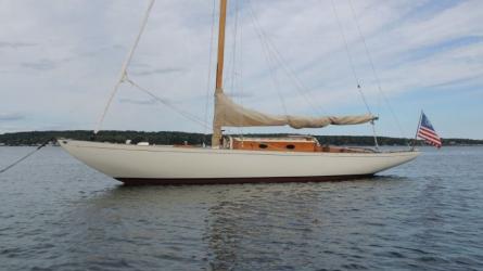 VARUA was designed and built by John W. Braidwood, 1951.
