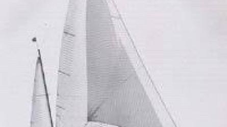 Merry Maiden under full sail