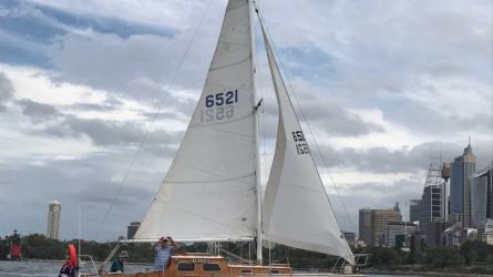 ALANA, Kim Holman Folkboat