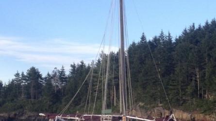 CHIMERA, Lubec boat built by Penobscot Boat Works, 1976.