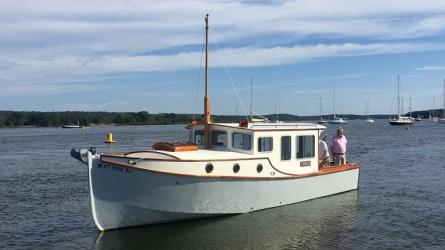 Olga 28 trailerable trawler