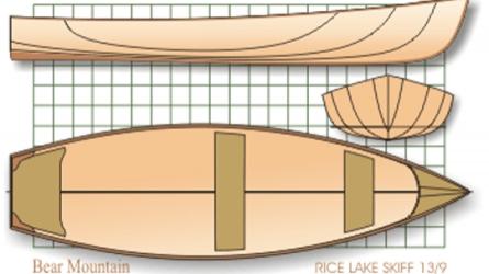 13' 9" Rice Lake Skiff lines