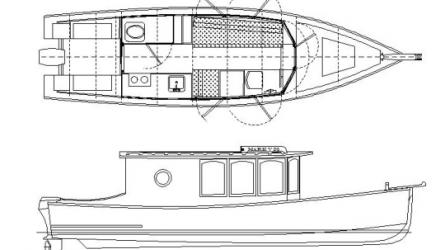 plan and side view